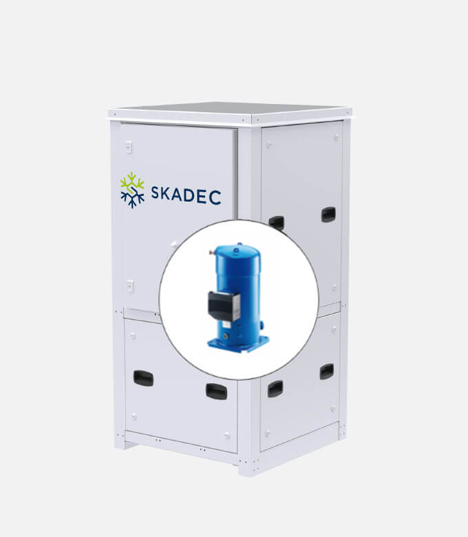 SH.S Kmpaktmaschine mit Scrollverdichter